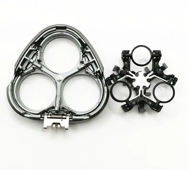 Alt view image 6 of 6 - Prewave Shaver Razor Holder Cover + Frame Plate Men Beard For HQ 8240XL 8250XL 8260XL 8270XL HQ8251 HQ8270CC 8290XL Silver