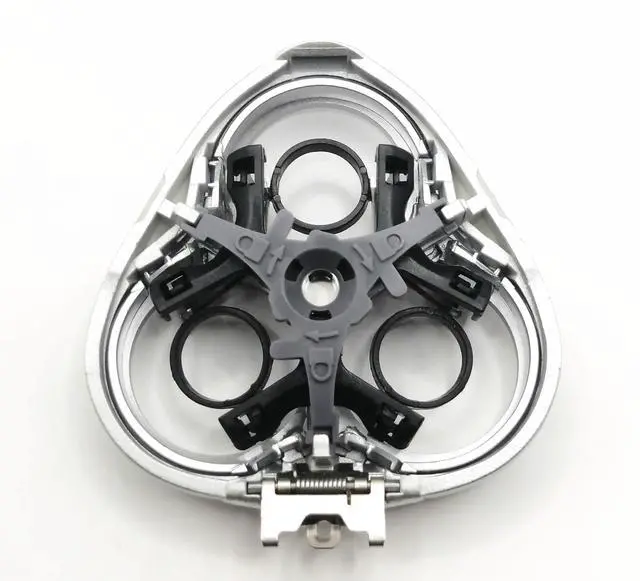 Alt view image 3 of 6 - Prewave Shaver Razor Holder Cover + Frame Plate Men Beard For HQ9161 HQ9170 HQ9171 HQ9190 HQ9195 HQ9199 HQ 9100XL 9140XL Silver