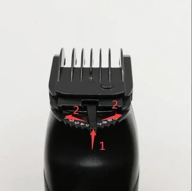 Alt view image 6 of 7 - Prewave 2-11mm 10 Position Beard Guide Comb Compatible With Wahl Shaver Extreme Grip Lithium Ion Beard Trimmer Blades 09893-1901-417 -1917