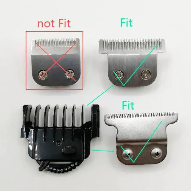 Alt view image 7 of 7 - Prewave 2-11MM 10 Position Beard Comb Compatible With Wahl T-blade 9899 9899L 9899-100 5708 9864SS 9818A WA59300 1541 9994 SS2L