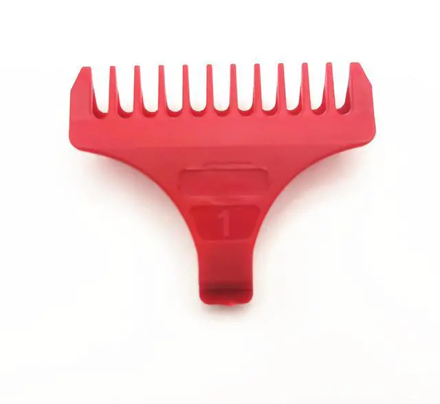 Alt view image 5 of 6 - Prewave 3PCS Clipper Comb 03059-100 Replacement For Wahl T-WIDE Blade 2215 8081 8171 8164 8248 3792 8412 8163 Red