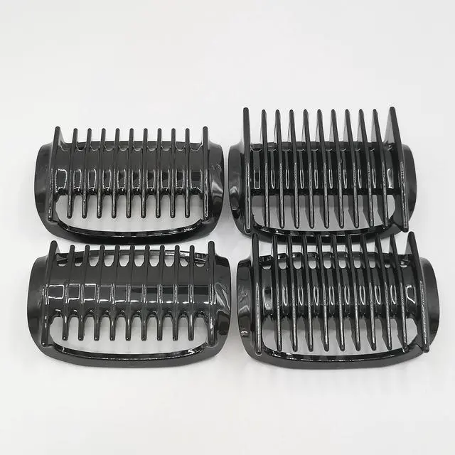 Main image of Prewave 4pcs Bi-directional Plastic Head Comb Replacement For Bodygroom Shaver BG3017 BG3027 BG5020 BG5021 BG5025 BG9040 SBG315