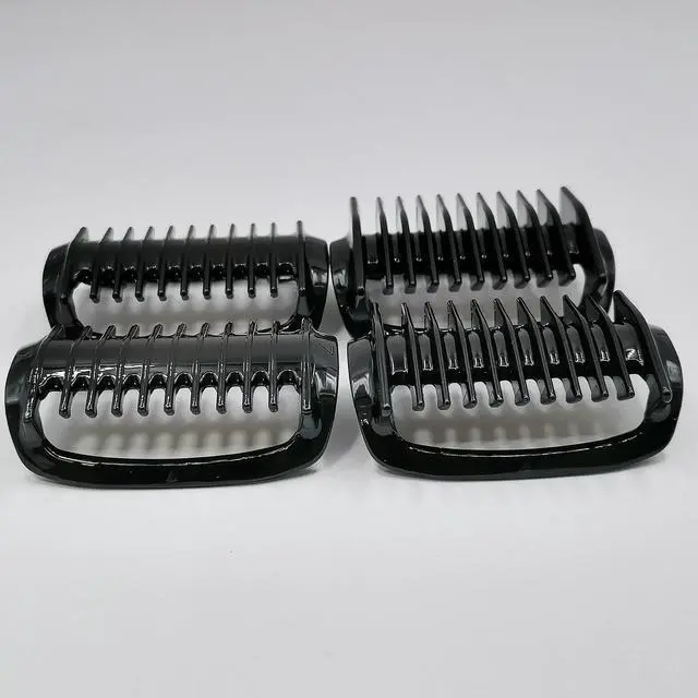 Alt view image 2 of 7 - Prewave 4pcs Bi-directional Plastic Head Comb Replacement For Bodygroom Shaver BG3017 BG3027 BG5020 BG5021 BG5025 BG9040 SBG315