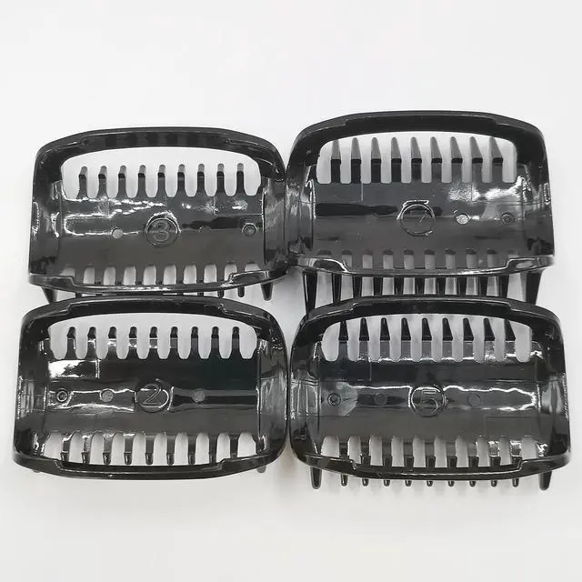 Alt view image 5 of 7 - Prewave 4pcs Bi-directional Plastic Head Comb Replacement For Bodygroom Shaver BG3017 BG3027 BG5020 BG5021 BG5025 BG9040 SBG315