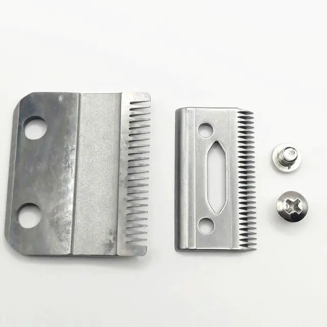 Alt view image 3 of 4 - Prewave 2-Hole Taper Standard 1mm-3mm 1006 Compatible With W**l Magic Clip 8451 /Sterling 3*/Reflections Senior Clipper Blade Set