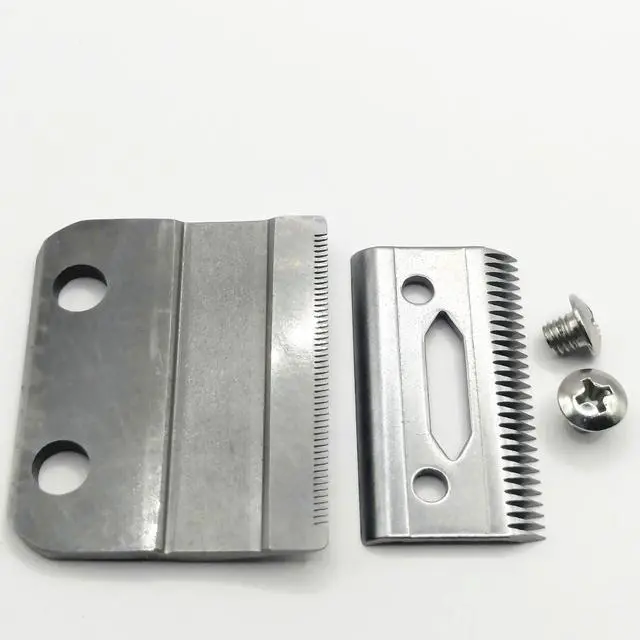 Alt view image 3 of 4 - Prewave Balding 6X0 Clipper Blade Replacement For W**l Professional #2105 2-Hole 5-Star