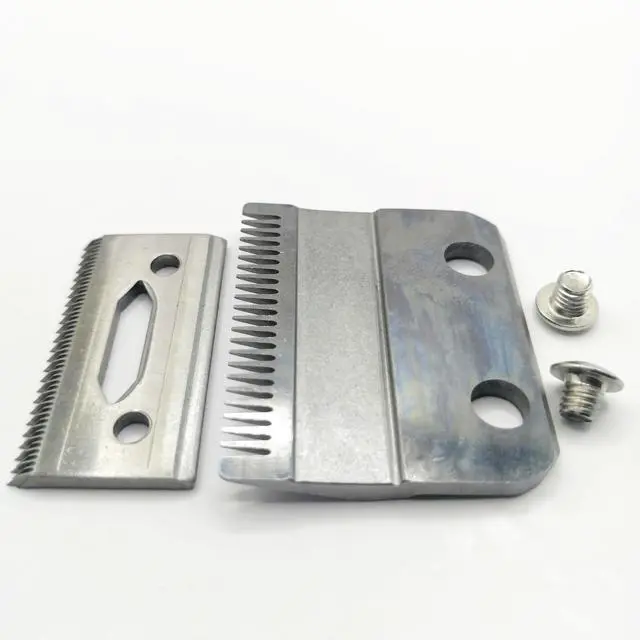 Alt view image 2 of 5 - Prewave Stagger-Tooth 2-Hole Clipper Blade #2161 Compatible With W**l 5 Star Cordless Magic Clip (#8148) and Clipper Super Taper