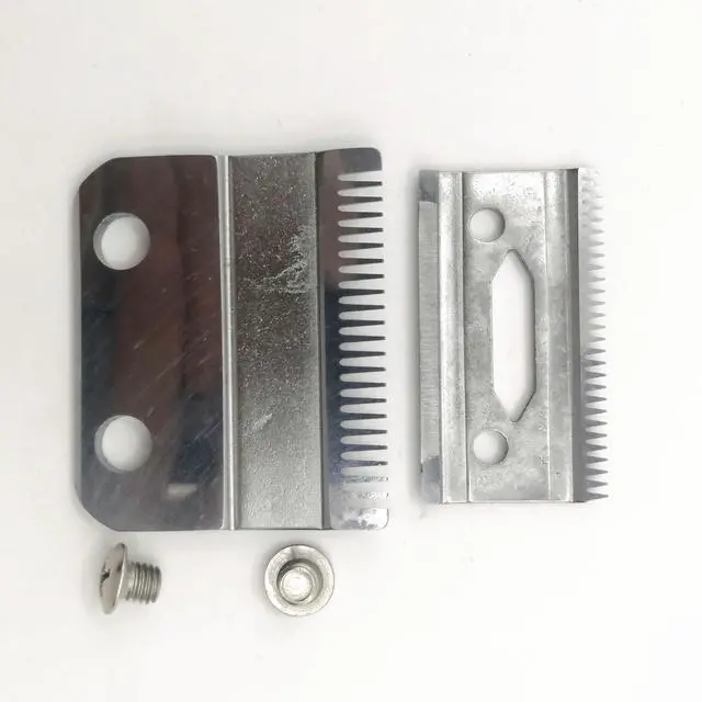 Alt view image 3 of 3 - Prewave 2-Hole Clipper Blade 2228 Wedge Replacement For W**l Professional 5 Star Legend