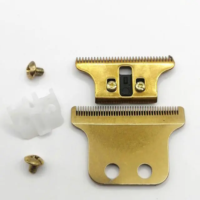 Main image of Prewavr Double Wide Trimmer Blade 2-Hole balde Replacement For W**l 8101 Adjustable /2215 Detailer Gold