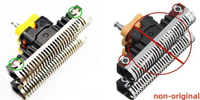 Alt view image 5 of 5 - Prewave Shaver Cutter Blades Replacement For Br**n 3&5 Series30B 31B 51B 51S 310 350 360 360 370 390