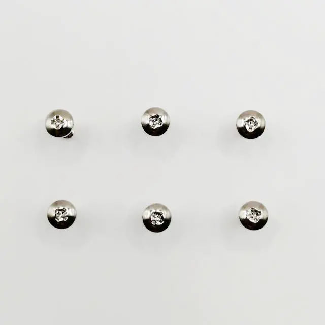 Alt view image 3 of 5 - Prewave 6PCS Hinge Screw Assembly Compatible With Os**r Model 76/10/Titan /Powerline Blade Hinge