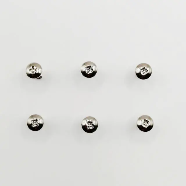 Alt view image 2 of 4 - Prewave 6PCS Hinge Screw Assembly Compatible With Os**r A6 Slim all models & colors and Power Max A5 2-Speed Clipper all models & colors