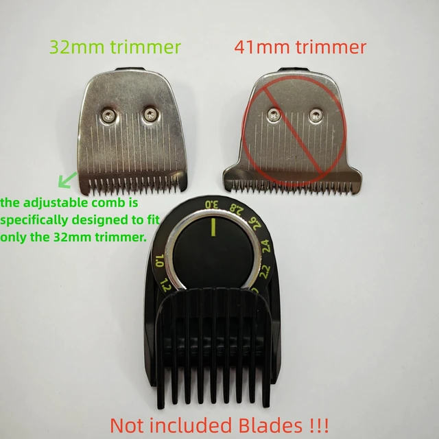 Alt view image 4 of 4 - Prewave 1-3mm Adjustable Beard Guide Guard Comb For Ph***ps MG9535 MG9532 MG9531 MG9526 MG9522 MG9515 MG7975 MG7970 MG7935 MG7931 MG7941