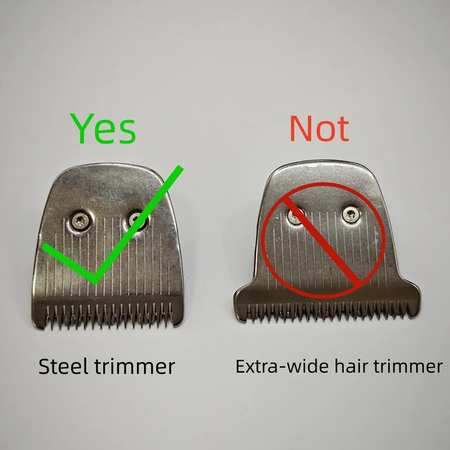 Alt view image 4 of 5 - Prewave Beard Steel Trimmer For Ph***ps BT5785 BT7670 BT5775 BT5785 BT7670 BT7665 Razor Clipper Blade