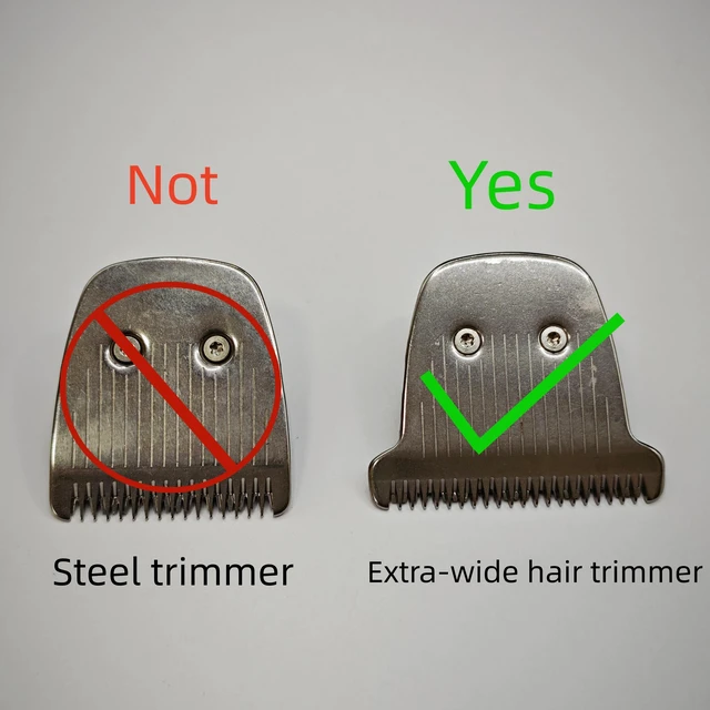 Alt view image 2 of 4 - Prewave Extra-wide Hair Trimmer For Ph***ps MG9535 MG9532 MG9531 MG9526 MG9522 MG9515 MG7975 MG7970 MG7935 MG7931 MG7941