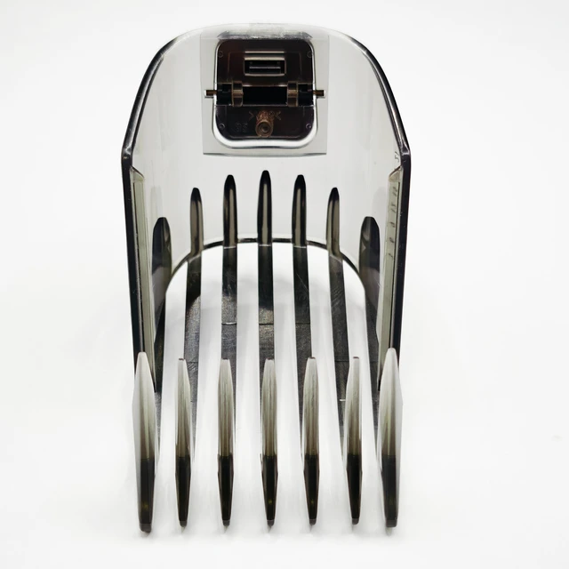Alt view image 4 of 5 - Prewave 3-21mm 1/8"- 7/8" Adjustable Guide Comb For Remi***o Trimmer HC5350 HC5355 HC5356 HC5357 HC5150 HC5550 HC5750 HC5780 Gray
