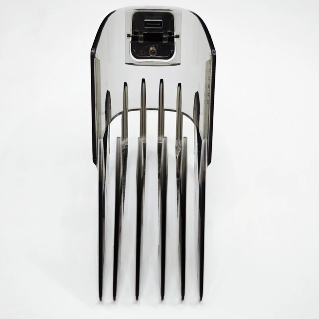 Alt view image 5 of 5 - Prewave 24-42mm Adjustable Guide Comb For Remi***o Trimmer HC5350 HC5355 HC5356 HC5357 HC5150 HC5550 HC5750 HC5780 Gray