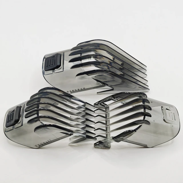 Alt view image 5 of 6 - Prewave 1Set Adjustable Guide Comb For Remi***o Trimmer HC5350 HC5355 HC5356 HC5357 HC5150 HC5550 HC5750 HC5780 Gray