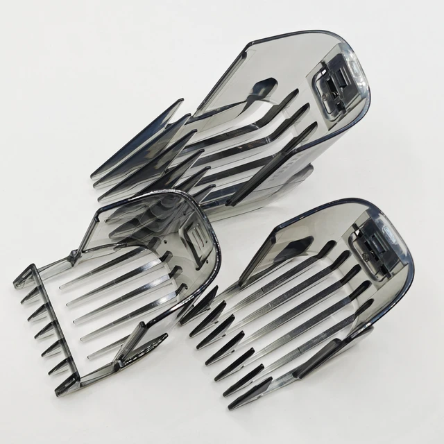 Alt view image 6 of 6 - Prewave 1Set Adjustable Guide Comb For Remi***o Trimmer HC5350 HC5355 HC5356 HC5357 HC5150 HC5550 HC5750 HC5780 Gray