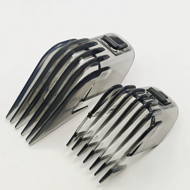 Alt view image 2 of 6 - Prewave 1 Set Adjustable Guide Comb For Remi***o Trimmer HC5150 HC5350 HC5780 HC5356 HC5357 HC5550 HC5355 HC5750 Gray 3-21mm And 24-42mm