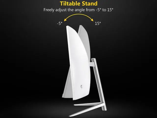 Alt view image 6 of 7 - Z-EDGE U27C 27" 1080P Full HD 1920 x 1080 LED Backlight Curved Gaming Monitor, 100Hz, 5ms, 3 Sided Ultra Thin Bezel, 178° View Angle, HDMI+VGA, Eye Care Technology