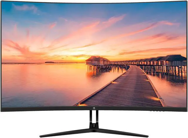Main image of Z-EDGE UG32 32" 1080P 165Hz 1ms 1500R Curved Gaming Monitor, HDR10 Compatible, FreeSync, HDMI x2, DisplayPort x2, 178° View Angle, with RGB Light, Built in Speakers, Eye-Care Technology