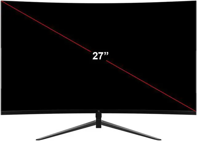 Alt view image 4 of 6 - Z-EDGE 27 inch 1080P 200Hz 1ms Curved Gaming Monitor