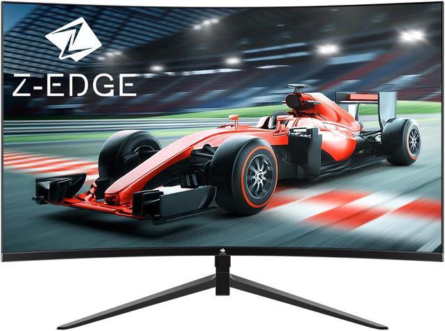 Refurbished: Z-EDGE 27 Curved Gaming Monitor 240Hz 1ms 1920x1080 16:9  Frameless, Support AMD Freesync Premium, With DisplayPort & HDMI Port