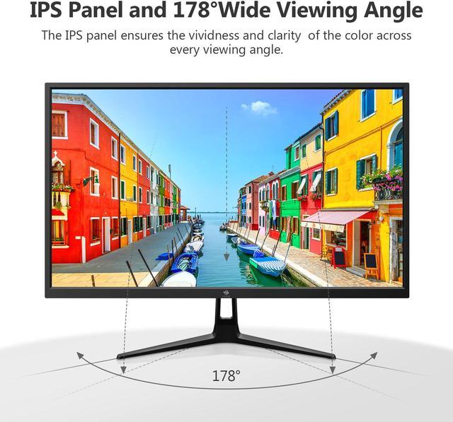 Z-Edge 4K Monitor, 28inch IPS Monitor Ultra HD 3840x2160 IPS Gaming  Monitor, 300 cd/m², 60Hz Refresh Rate, 4ms Response Time, Built-in  Speakers