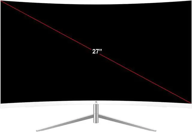 Alt view image 6 of 7 - Z-EDGE Ultra-thin frame 27 inch 1080P 100Hz Curved Gaming Monitor, HDMI + D-Sub