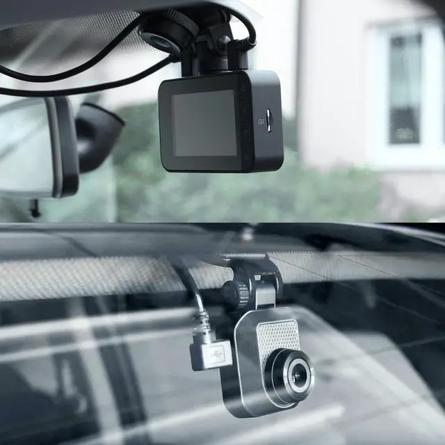 Alt view image 5 of 7 - Z-EDGE 2.7" LCD 1080P Full HD WiFi Dash Cam, Front and Rear Dual Lens Car DVR, Night Vision, Parking Mode, G-Sensor, Motion Detection, Loop Recording