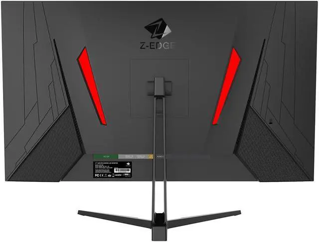 Alt view image 3 of 7 - Z-EDGE 24.5" 1080P 1920 x 1080 240 Hz 1 ms Flat Panel Gaming Monitor, FreeSync Compatible, 350cd/m², HDMI x 2, DP x 1, Supports Wall Mount
