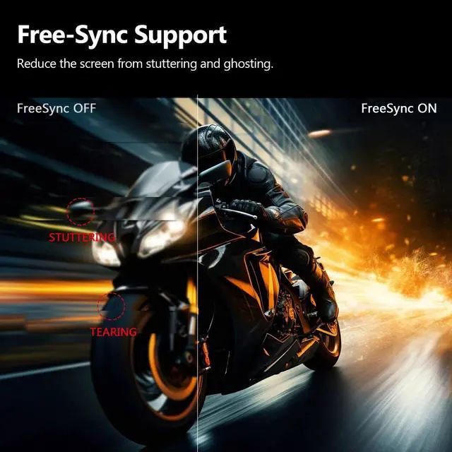 Alt view image 4 of 6 - Z-EDGE UG27QF 27" 2K QHD 2560 x 1440 144Hz 1ms IPS Flat Panel Gaming Monitor, FreeSync Compatible, HDMI x 2, DP x 2, Eye-Care Technology