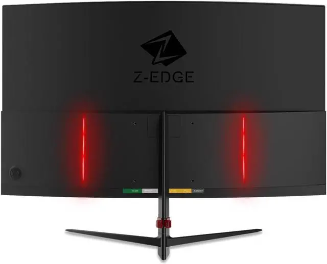Alt view image 4 of 6 - Z-EDGE 27 inch 2K QHD 2560 x 1440 165Hz 1ms (MPRT) Curved Gaming Monitor, FreeSync Compatible, HDMI 2.0, DP 1.2, Low Blue Light, Support Wall Mount