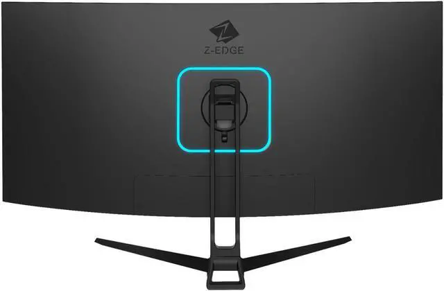 Alt view image 5 of 7 - Z-EDGE 34" Ultra Wide 2K Curved Gaming Monitor, 21:9 UWQHD 3440x1440, 165Hz, 1ms, FreeSync Compatible, HDMI x2, DP x2, PBP & PIP Mode
