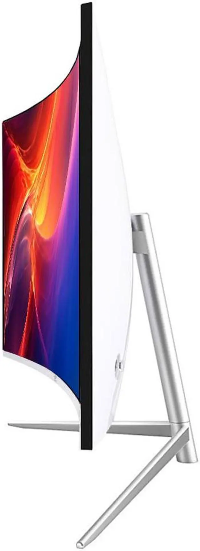 Alt view image 3 of 6 - Z-EDGE 24" 1080P 1920 x 1080 Full HD 100Hz Curved Monitor, with Eye-Care Technology, FreeSync Compatible, 16.7 Million Colors, 8Bit, 100% sRGB