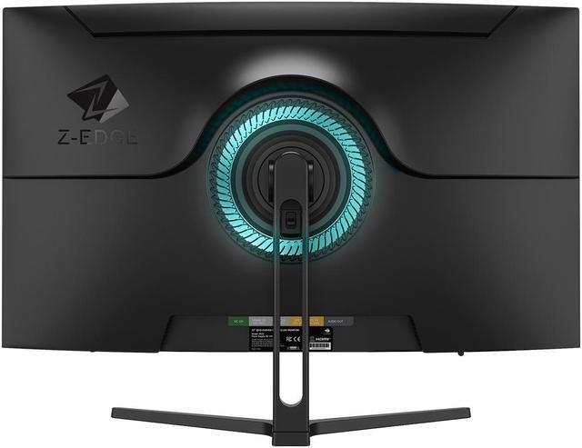 Alt view image 4 of 7 - Z-EDGE 32 inch 1080P Full HD 1920 x 1080 240 Hz 1 ms Curved Gaming Monitor, FreeSync Compatible, HDMI + DP, Support Wall Mount 75x75mm