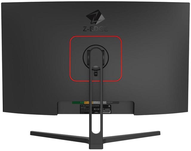 Alt view image 5 of 7 - Z-EDGE 27 inch 1080P Full HD 1920 x 1080 300Hz 1ms Curved Gaming Monitor, 16.7 Million Display Colors, FreeSync Compatible, Ultra-Slim Bezel, HDMI x 2, DP x 2