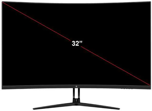 Alt view image 2 of 7 - Z-EDGE 32 inch 1080P FHD 240Hz 1ms Curved Gaming Monitor, HDMI x 2, DP x 2, Ultra-Slim Frame