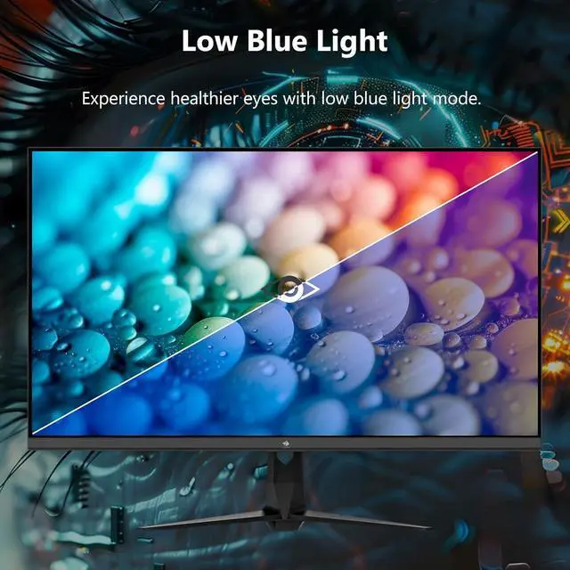 Alt view image 7 of 7 - Z-EDGE G274K 27" Ultra HD 3840 x 2160 4K UHD 160Hz 1ms IPS Gaming Monitor, Flat Panel, 1.07B Colors, HDMI x 2 + DP x 2, FreeSync Compatible, Anti-Glare