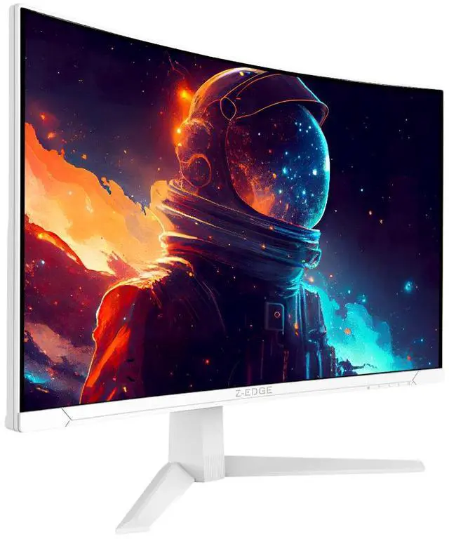 Alt view image 2 of 6 - Z-EDGE 27" 1080P Full HD 300 Hz 1 ms Curved Gaming Monitor, HDMI x 2, DP x 2, FreeSync Compatible