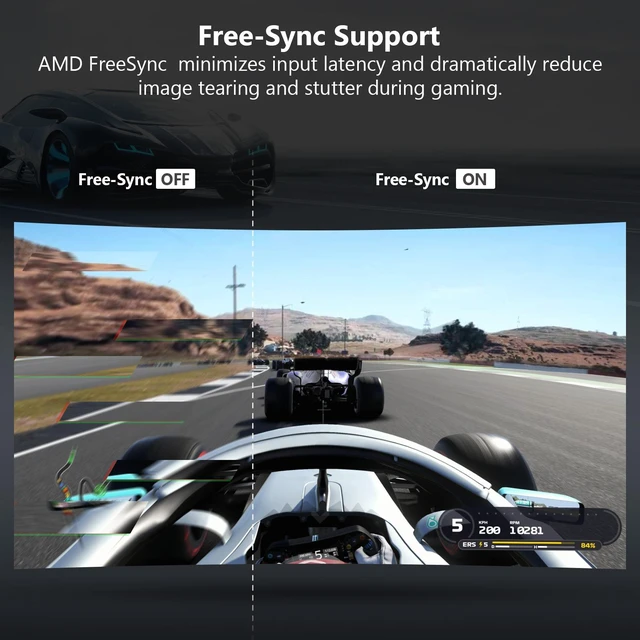 Alt view image 4 of 7 - Z-EDGE UG32F 32" 1080P 1920 x 1080 200Hz Curved Gaming Monitor, 300cd/m², FreeSync, HDMI x2, DisplayPort x2, HDR10, 178° View Angle, Built in Speakers, With RGB Breathing Light