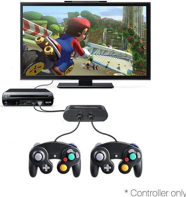 Alt view image 3 of 5 - Classic Wired Controller Joypad Joystick Gamepad For Nintend For Gamecube Controller For Wii Vibration Gameing
