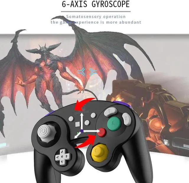 Alt view image 4 of 5 - Game Controller for Nintendo Switch Pro Gamepad for Nintend Swith for PC Joystick TV BOX Android Mobile Phone for PS3
