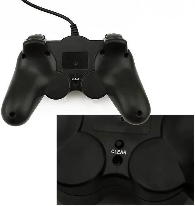 Alt view image 5 of 5 - Wired USB 2.0 Black Gamepad Joystick Joypad Gamepad Game Controller For PC Laptop Computer For Win7/8/10 XP/For Vista