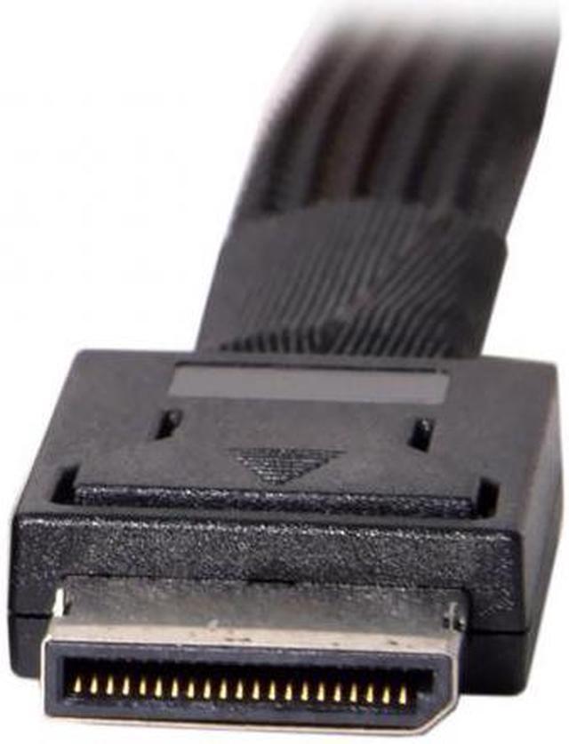 Alt view image 3 of 7 - Chenyang Cable U.2 SFF-8639 Cable & PCI-E 3.0 M.2 M-key to Oculink SFF-8612 SFF-8611 Host Adapter for PCIe Nvme SSD 2260