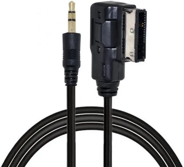 Alt view image 6 of 7 - HKCY CA-005 Media In AMI MDI to Stereo 3.5mm Audio Aux Adapter Cable For Car Mercedes BenziPhoneCell Phone