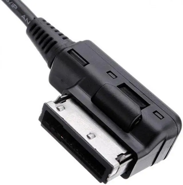 Alt view image 3 of 7 - Xiwai CY  CA-036 Media In AMI MDI to Stereo 3.5mm AudioUSB-C Aux Adapter Cable For Car VW AUDI 2014 A4 A6 Q5 Q7