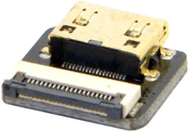 Alt view image 5 of 7 - Chenyang Cable CYFPV Mini HDMI Type C Female Connector Socket for FPV HDTV Multicopter Aerial Photography