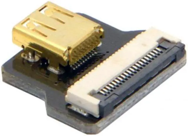 Alt view image 5 of 7 - Chenyang Cable CYFPV Micro HDMI Type D Female Connector Socket for FPV HDTV Multicopter Aerial Photography